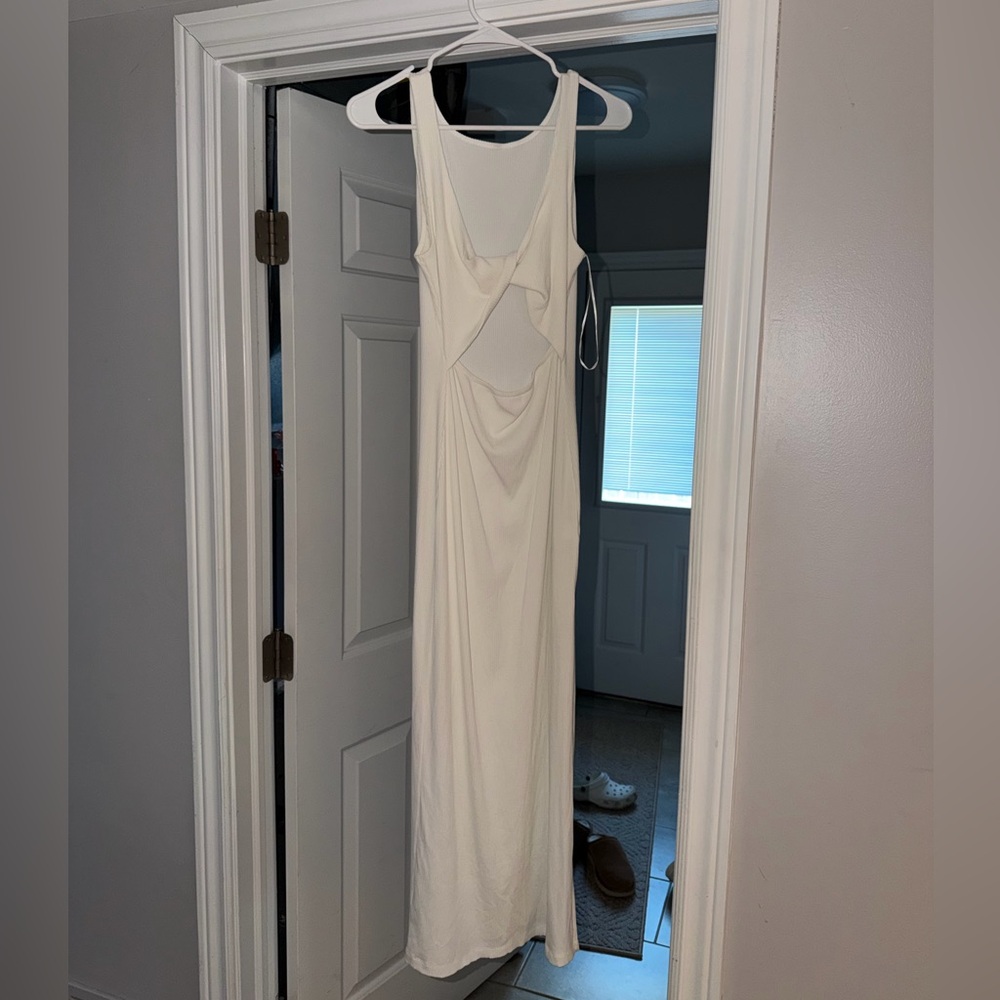 L Space Nico maxi dress M in white